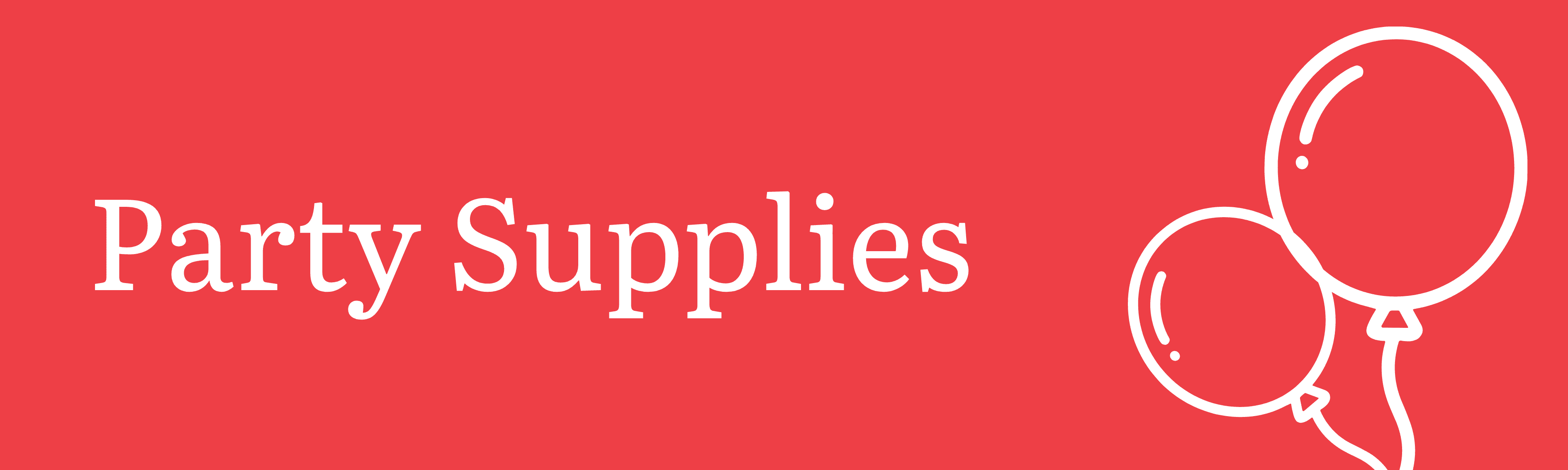 Party Supplies